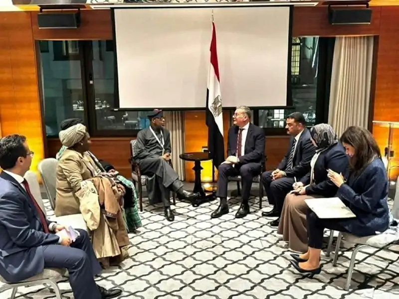 وزير البترول يبحث الشراكة وجذب مزيد من الاستثمارات مع نيجيريا بقطاع التعدين