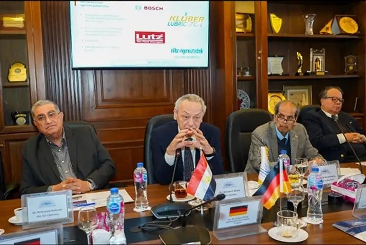 جمعية رجال أعمال إسكندرية تبحث تعزيز التعاون التجاري والاقتصادي مع السفير الألماني