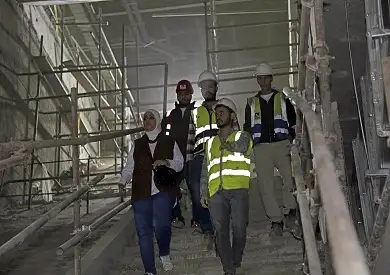 مدير محطة حدائق الأهرام بالخط الرابع للمترو: إنجاز 95% من الأعمال المدنية
