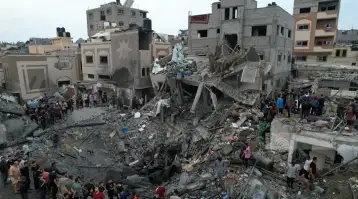 إصابتان إحداهما لطفل في استهداف الاحتلال وسط وجنوب غزة