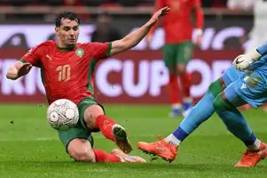 دياز يصعد بالمغرب إلى ربع النهائي الأفريقي بفوز صعب على تنزانيا