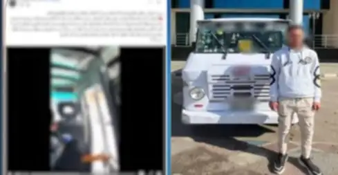 كشف ملابسات مقطع فيديو متداول لحادث تصادم ميكروباص بالجيزة