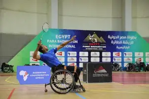 28 دولة تشارك في النسخة الثالثة لبطولة مصر الدولية للريشة الطائرة البارالمبية
