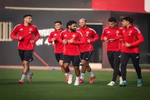 الأهلي يواصل تدريباته وأفشة يبدأ المشاركة تدريجيا