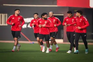 الأهلي يواصل تدريباته وأفشة يبدأ المشاركة تدريجيا