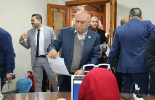 المهندس أحمد عثمان يتقدم بأوراق ترشحه رسميا لمنصب نقيب المهندسين