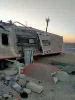 وفاة شخص وإصابة 27 آخرين إثر انقلاب أتوبيس في العاشر من رمضان