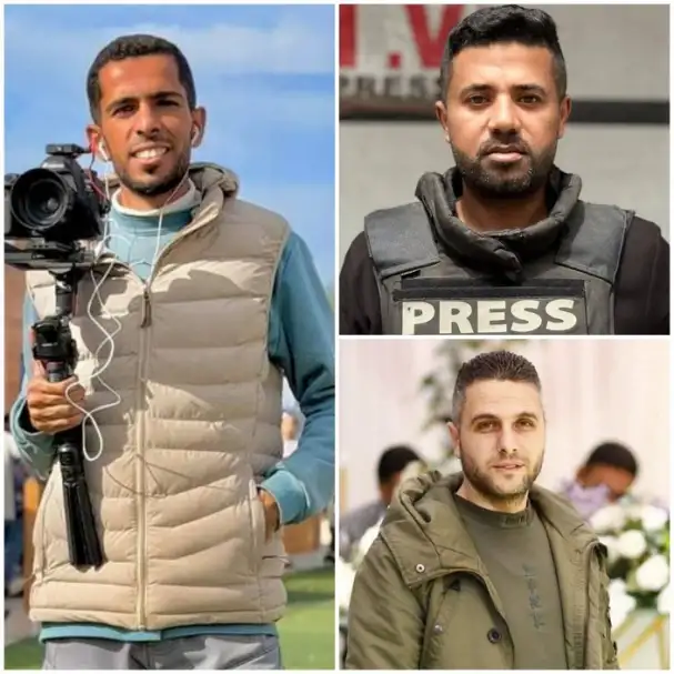 الصحفيين تنعى شهداء الصحافة الفلسطينية: جريمة حرب جديدة رغم وقف إطلاق النار