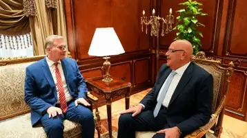 وزير البترول يهنئ المستشار هشام بدوي بمناسبة انتخابه رئيسا لمجلس النواب
