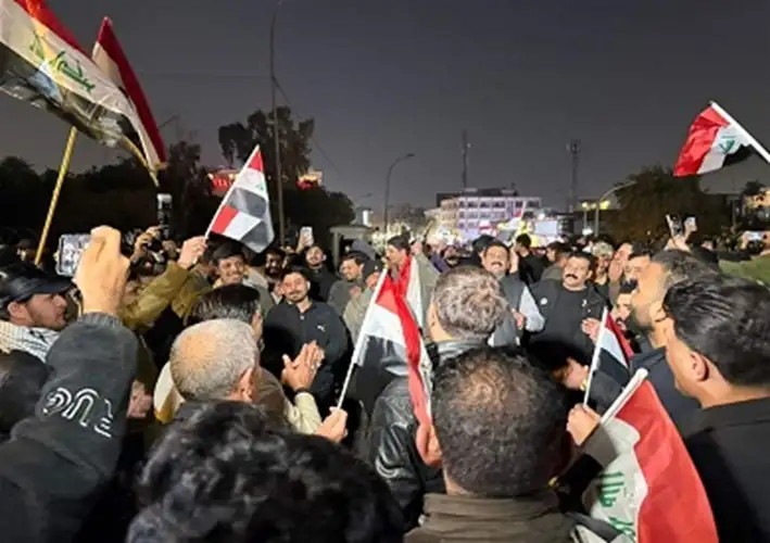 العراق.. أنصار المالكي يتظاهرون لدعم ترشحه لتشكيل الحكومة الجديدة