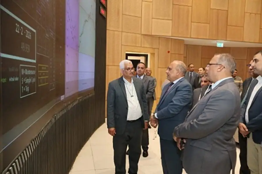 وزير الكهرباء يتفقد المركز القومي للتحكم في الطاقة.. ويتابع سير العمل وجودة التغذية الكهربائية خلال رمضان