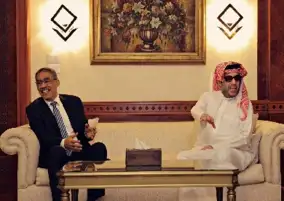 ضياء رشوان يستقبل تركي آل الشيخ ويؤكد عمق العلاقات التاريخية بين مصر والسعودية