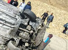 مصرع عامل دليفري صدمته سيارة سوزوكي بالمقطم