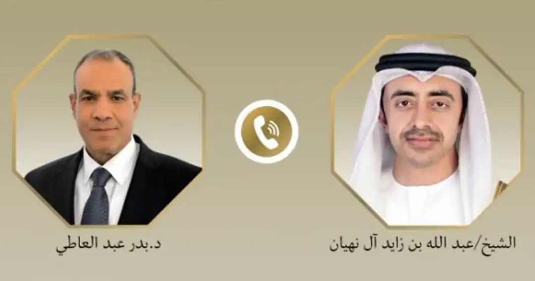 وزير الخارجية ونظيره الإماراتي يؤكدان ضرورة الإسراع بتنفيذ استحقاقات المرحلة الثانية من خطة ترامب