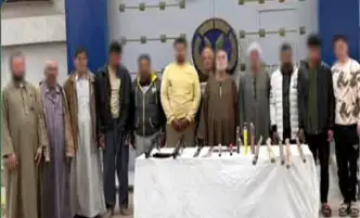 ضبط 7 أشخاص بعد مشاجرة بالأسلحة النارية والبيضاء في قرية ببني سويف