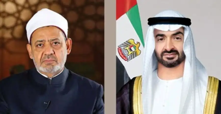 شيخ الأزهر يؤكد لرئيس الإمارات رفض الاعتداءات الإيرانية ويدعو لوقف التصعيد