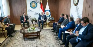 وزير البترول يبحث مع شركة هاربر إنرجي تطورات زيادة إنتاج الغاز في حقل دسوق