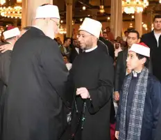 وزير الأوقاف ووكيل الأزهر يشهدان الاحتفال بذكرى غزوة بدر الكبرى بمسجد الحسين