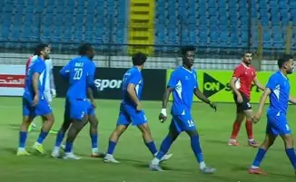 ثنائية بادجي تقود سموحة لاكتساح مودرن سبورت في الدوري الممتاز