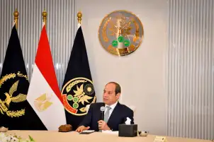 الرئيس السيسي: الموقف الراهن بالمنطقة صعب للغاية وقد يؤدي لأزمة اقتصادية عالمية