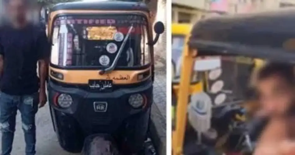 ضبط سائق توكتوك لسرقته غطاء بالوعة من أحد شوارع الإسكندرية