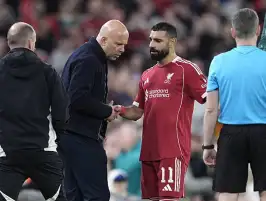 سلوت: هدف صلاح ماركة مسجلة.. وتألقه يعكس شخصيته المميزة