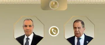 وزير الخارجية يبحث هاتفيا مع نظيره الروسي جهود خفض التصعيد بالإقليم