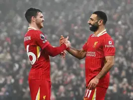 روبرتسون: صلاح حمل ليفربول على ظهره