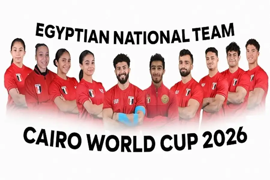 10 لاعبين في قائمة مصر لكأس العالم للجمباز الفني 2026