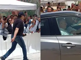 خالد الجندي ومحمد رياض في جنازة عبدالرحمن أبو زهرة