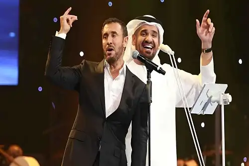 الليلة.. حسين الجسمي وكاظم الساهر يحييان حفلا غنائيا في بغداد