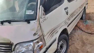 إصابة 5 أشخاص إثر انقلاب ميكروباص بالطريق الصحراوي في العياط