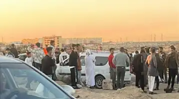 شمال سيناء.. إصابة شخصين إثر تصادم سيارة أجرة بعربة كارو جنوب العريش
