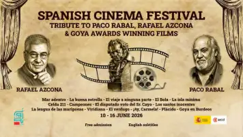 دورة خاصة للسينما الإسبانية بالقاهرة تكريما لذكرى رافائيل أثكونا وباكو رابال وجوائز جويا