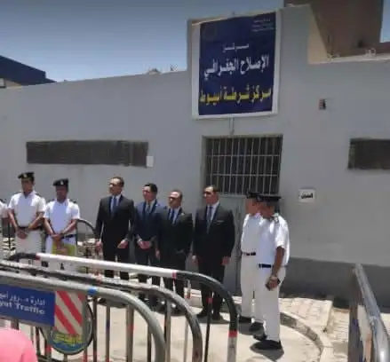 النيابة العامة تجري تفتيشا لمركز إصلاح وتأهيل مركز شرطة أسيوط