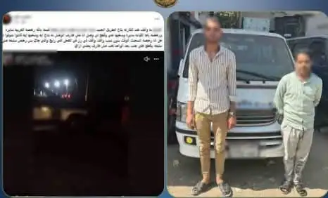 القبض على سائق ميكروباص وآخر ادعى سحب رخصة القيادة منه دون وجه حق بالجيزة