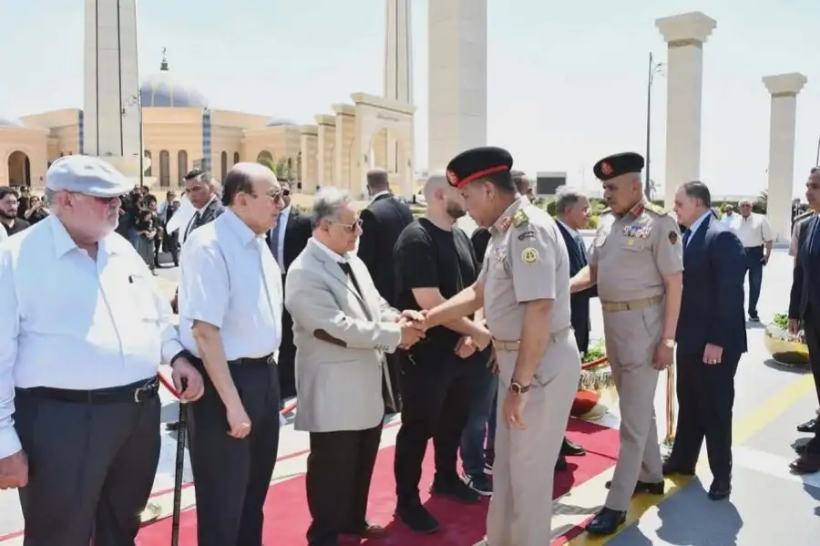 وزير الدفاع يتقدم الجنازة العسكرية للفريق يوسف عفيفى أحد قادة حرب أكتوبر المجيدة ومحافظ البحر الأحمر الأسبق