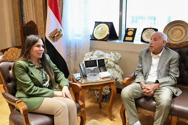 وزيرة الإسكان تستقبل حسين لبيب وتؤكد تقديرها الكبير لنادي الزمالك