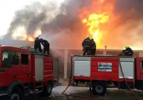 إصابة شخص ونفوق 7 رؤوس ماشية إثر حريق التهم أحواشا ومنازل بسوهاج