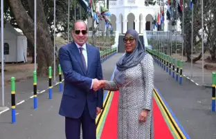 السيسي يعود إلى أرض الوطن بعد زيارة رسمية إلى تنزانيا شهدت مباحثات رفيعة المستوى ومشاركة في منتدى الأعمال