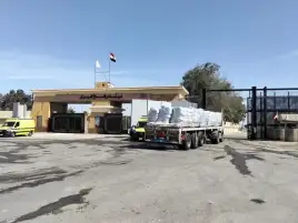 دخول أفواج شاحنات المساعدات الإغاثية من معبر رفح البري دعما لقطاع غزة