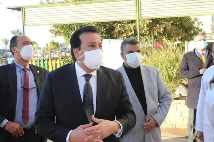 الدكتور خالد عبدالغفار يتفقد مستشفى حميات (المسلة) بأسوان ويوجه بسرعة الانتهاء من أعمال الإنشاء