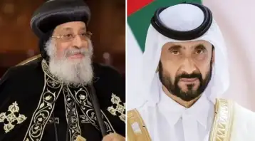 الكنيسة القبطية الأرثوذكسية تنعى الشيخ أحمد بن راشد آل مكتوم شقيق حاكم دبي