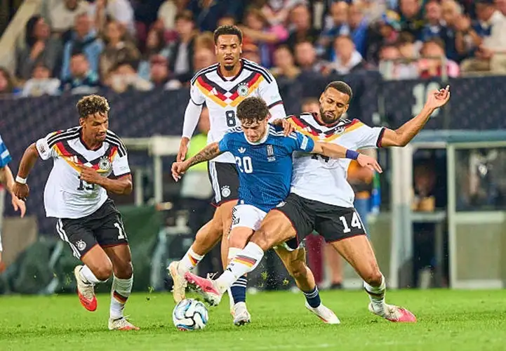 اليونان تقتنص فوزًا قاتلًا من ألمانيا في دوري الأمم الأوروبية
